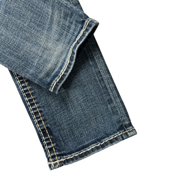 Rock Revival Jeans Kelly‎ Skinny Medium Wash Denim Pants Women's 28 Flap Pocket - Picture 15 of 15